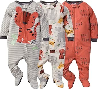 Gerber baby-boys 3-pack Sleep 'N Play