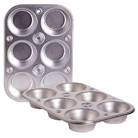 Toaster Oven Size 6-cup Metal Muffin / Cupcake Pan (1, 1 LB)