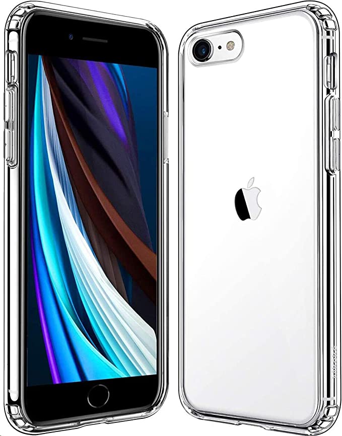 Mkeke Compatible with iPhone SE 2020 Case, iPhone 8 Case, iPhone 7 Case Clear Cases for iPhone SE 2nd Generation, iPhone 8 and iPhone 7