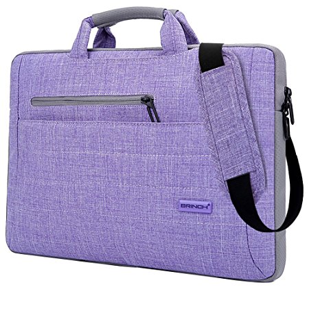 BRINCH 15.6-Inch Multi-Functional Suit Fabric Portable Laptop Carrying Case Bag for Tablet, Macbook, Notebook