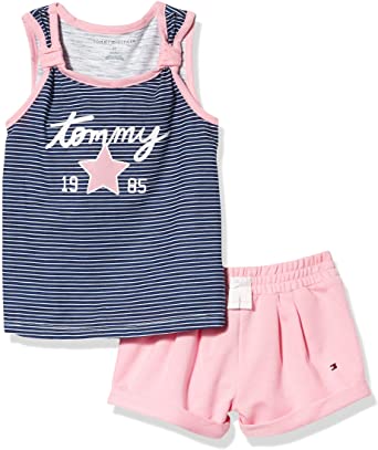 Tommy Hilfiger Girls' 2 Pieces Shorts Set