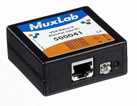 Muxlab 500041 VGA Balun II - Female Monitor Side