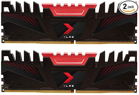 PNY 16GB (2x8GB) XLR8 Gaming DDR4 3200MHz Desktop Memory Kit – (MD16GK2D4320016AXR)