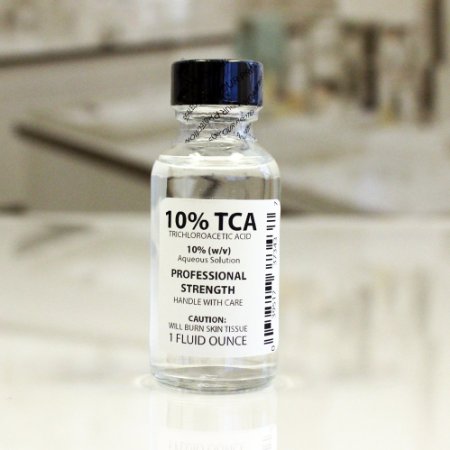 Trichloroacetic Acid Solution TCA 10% Chemical Skin Peel (1 Ounce)