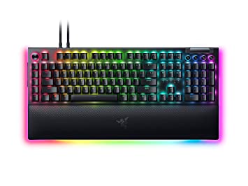 Razer BlackWidow V4 Pro - Mechanical Gaming Keyboard (Yellow Switch) - US Layout - FRML