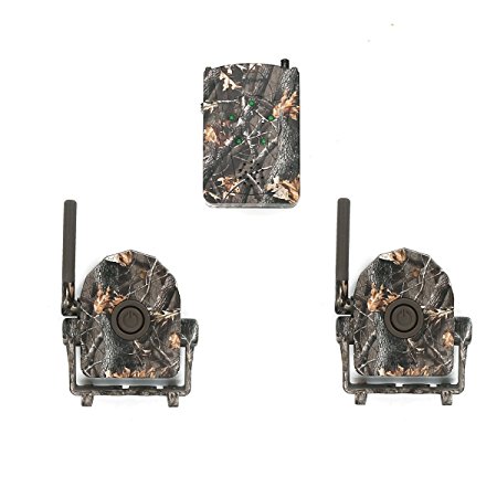 Bestguarder wireless or cordless hunting and security alarm system with sound / Vibration / LED light three alert for hunter to be informed of any animals approaching