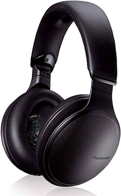 Panasonic Noise Cancelling Over The Ear Headphones with Wireless Bluetooth, Alexa Voice Control & Other Assistants – Black (RP-HD805N-K)