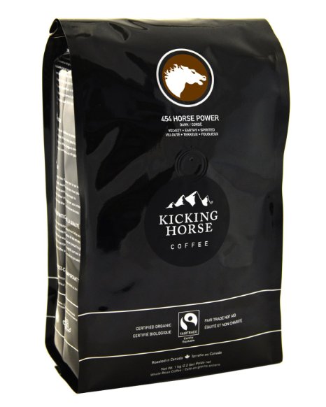 Kicking Horse Whole Bean Coffee 454 Horse Power Dark Roast 22 Pound