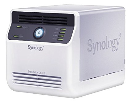 Synology DiskStation 4-Bay (Diskless) Network Attached Storage DS413j