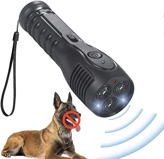 Careland Dog Trainer Device Electronic Dog Deterrent/Dog Barking Control Devices Training Tool Stop Barking Dog Repeller Handheld and Portable, Anti-Bark Device