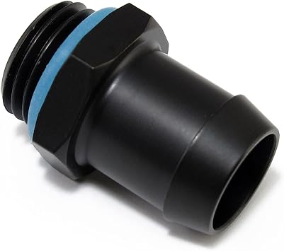 XSPC G1/4" to 1/2" Barb Fitting for Soft Tubing, Matte Black