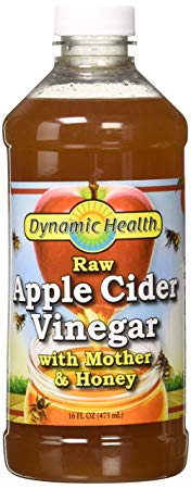 Dynamic Health Labs Apple Cider with Mother and Natural Honey Supplement, 16 Ounce