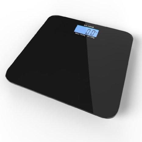 Digital Bathroom Scale by Royal - Premium High Precision Accuracy from 150330lbs - LCD Display