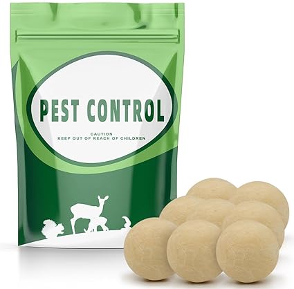 SUAVEC Rodent Repellent, Mice Repellent, Mouse Repellent Peppermint, Rat Repellent for House, RV Mouse Repellent, Rat Deterrent, Mice Away Repellant for Campers, Mint Mice Repellant - 8 Packs