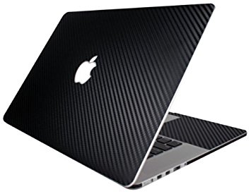 BodyGuardz Armor Carbon Fiber Protection for 11-Inch Apple MacBook Air (2013), Black (BZ-ACBA1-0713)