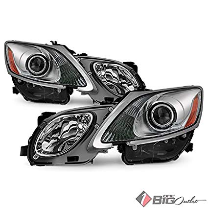Xtune 2006-2011 Lexus GS (AFS/HID Models ONLY) Projector Headlight Driver Passenger Side LH RH Pair L R 2007 2008 2009 2010