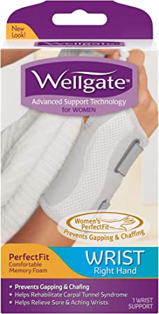 Wellgate for Women PerfectFit Wrist Support, Right Hand