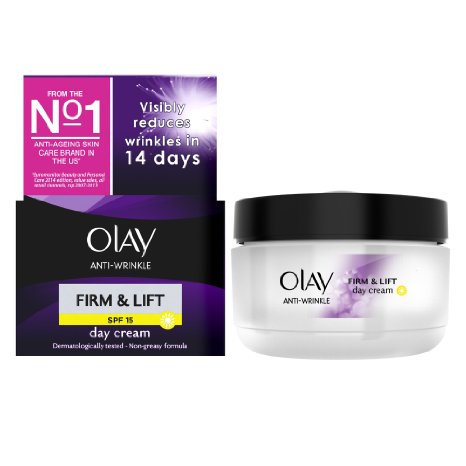 Olay Anti-Wrinkle Firm and Lift Anti-ageing Moisturiser Day Cream SPF15 - 50 ml