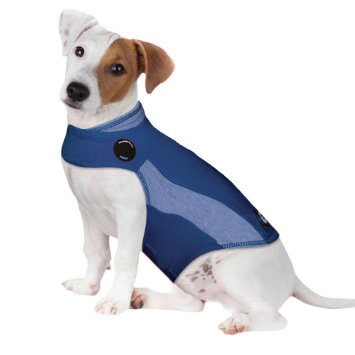 Thundershirt Dog Blue Polo Small The Better Calming Solution