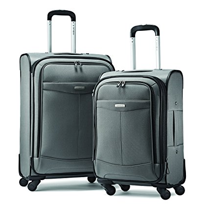 Samsonite Proceed Two-Piece Softside Spinner Set (21"/25"), Charcoal