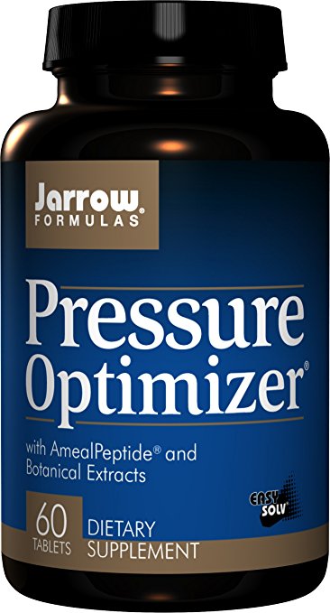 Jarrow Formulas Pressure Optimizer, Supports Cardiovascular Health, 60 Easy-Solv Tabs