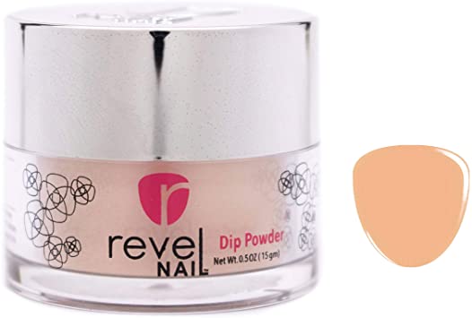 Revel Nail Dip Powder | for Manicures | Nail Polish Alternative | Non-Toxic & Odor-Free | Crack & Chip Resistant | Can Last Up to 8 Weeks | 2 oz Jar | Creme Colors (Finale, 2oz)