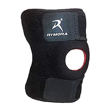 Rymora Knee Support Brace Compression Sleeve - for Joint Pain, Arthritis, Ligament Injury, Meniscus Tear, ACL, MCL, Tendonitis, Running, Squats, Sports (Single Wrap)