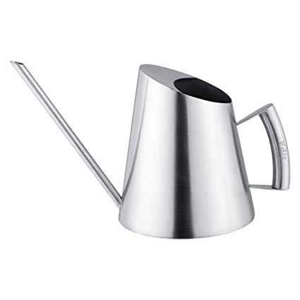 Fdit Stainless Steel Watering Can Pot Indoor House Plants Long Spout Watering Can Modern Style Watering Pot 51 oz/1.5 L