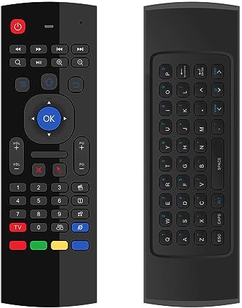 Universal Mx3 Remote Control IR Wirelss Mini Keyboard, Fly air Mouse for Android TV Box IPTVSmart TV PC IPTV PS4 Xbox 360 M8s TX5 H95 TX6