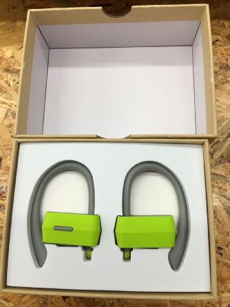 Cellay Wireless Bluetooth Earhood Headphones Grey Green