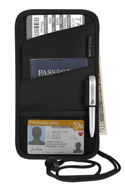 Travelon Id and Boarding Pass Holder
