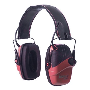 Howard Leight by Honeywell R-02523 Impact Sport Sound Amplification Electronic Earmuff, Pink