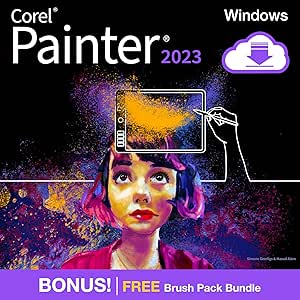 Corel Painter 2023 | Professional Painting Software for Digital Art, Illustration, Photo Art & Fine Art [PC Download]