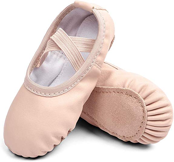 STELLE Ballet Dance Shoes Slippers for Kids Toddler