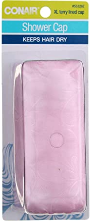 Conair Terry Lined Showercap, 2.4 Ounce