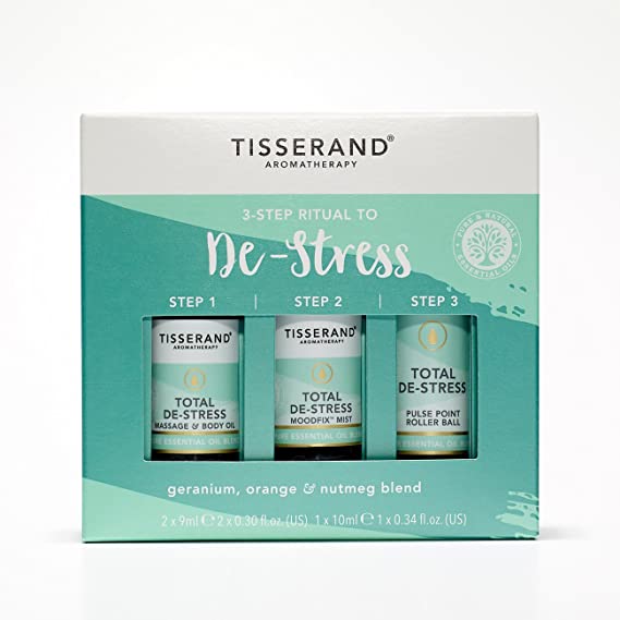 Tisserand 3-Step Ritual De-Stress Aromatherapy Oils