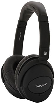 Targus TA-13NCHP Noise-Cancelation Headphones with Case - Black
