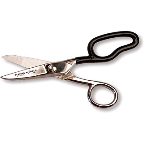 Platinum Tools 10525 Professional Scissors for Electricians