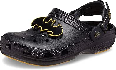 Crocs Unisex-Adult Classic Adjustable Batman Clogs