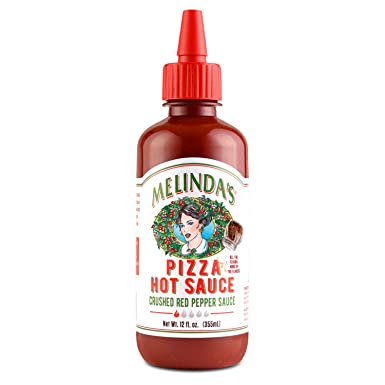 Melinda's Pizza Hot Sauce, Crushed Red Pepper Sauce, 12 Ounces
