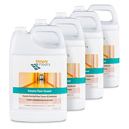 Simply Floors Enzyme Potpourri Floor Cleaner, Concentrate, 512 oz, 4-pack