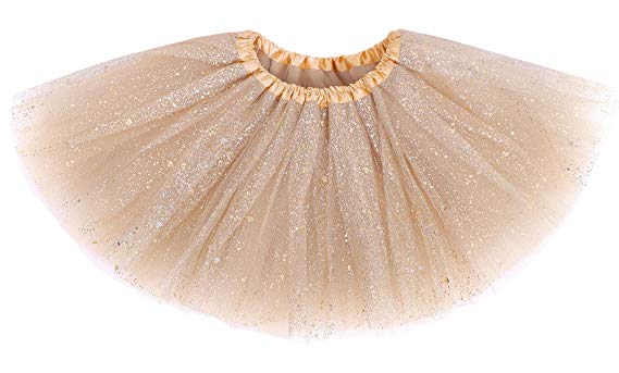 Simplicity Baby Girl's Classic Layers Tulle Tutu Skirt (6 Months to 8 Years)