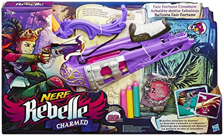 Nerf Rebelle Charmed Fair Fortune Crossbow Blaster