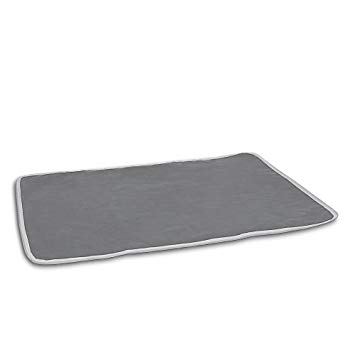 Homz Cotton Ironing Mat, Portable, Gray