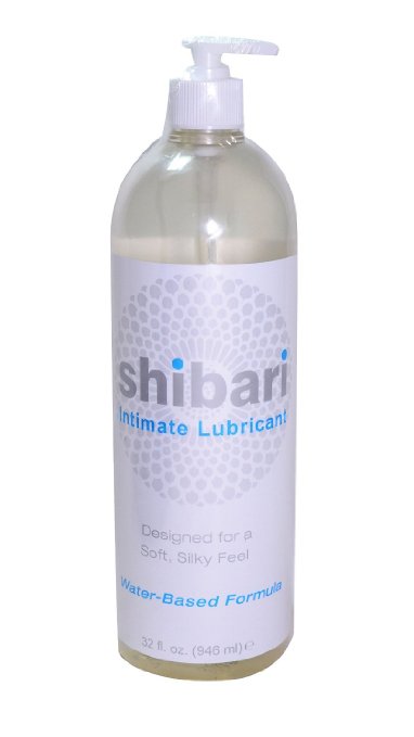 Shibari Water Based Intimate Lubricant 32oz with Pump