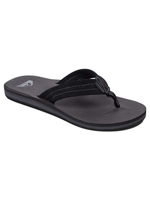 Quiksilver Men's Carver Suede 3-Point Flip-Flop