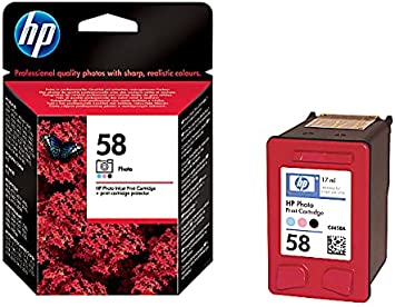 Genuine OEM Hewlett Packard C6658AN HP 58 Photo Color Ink Cartridge