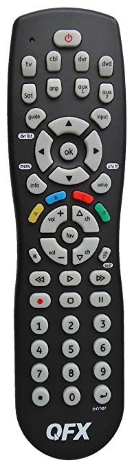 QFX REM-8 8 IN 1 UNIVERSAL REMOTE CONTROL