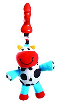 Tiny Love Smarts Clip on Toy, Chloe Cow