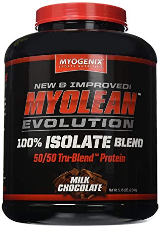 Myogenix Myolean Evolution Isolate Powder, Milk Chocolate, 5.14 Pound